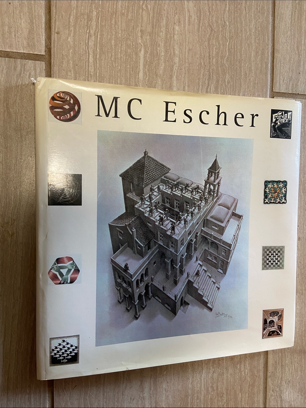 MC Escher Art coffee table Book Psychedelic Trippy Groovy cool big beautiful Mod